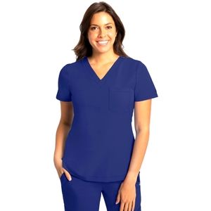 HH HEALING HANDS PURPLE LABLE 2321 JADA SCRUB TOP. NAVY 3X NWT. A20